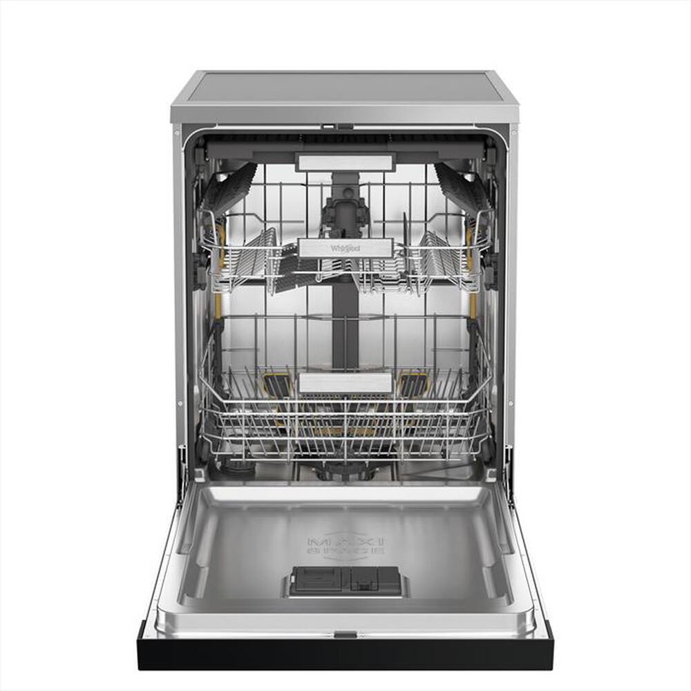 "WHIRLPOOL - Lavastoviglie MAXISPACE W7F HS41 X Classe C 15 cop-Stainless steel"