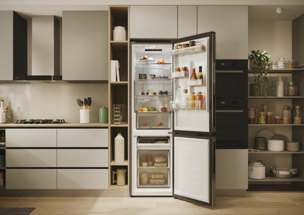 Immagine del prodotto CANDY - Frigorifero combinato CNCQ2T518EX Classe E 279 lt-Acciaio inox