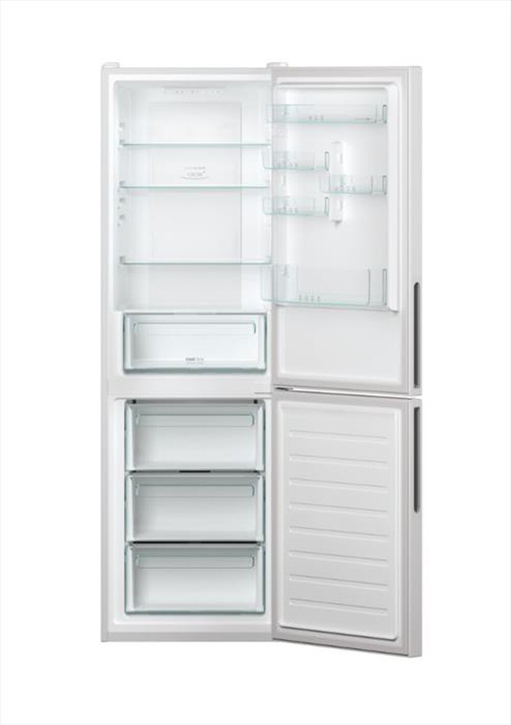 "CANDY - Frigorifero combinato CCE4T618EW Classe E 341 lt"