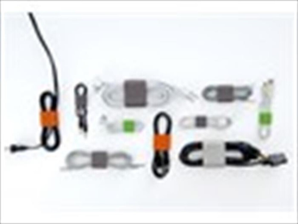Immagine del prodotto BLUELOUNGE - CABLECLIP LARGE - CLIP RACCOGLI CAVO LARGE-Bianco/Grigio
