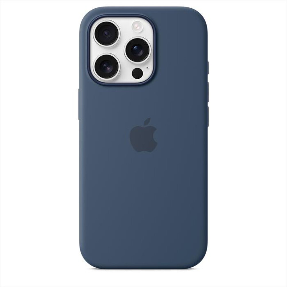 "APPLE - Custodia MagSafe silicone MYYK3ZMA iPhone 16 Pro-Denim"