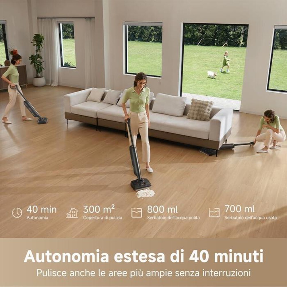Immagine del prodotto MOVA - Scopa ricaricabile M10-Grigio