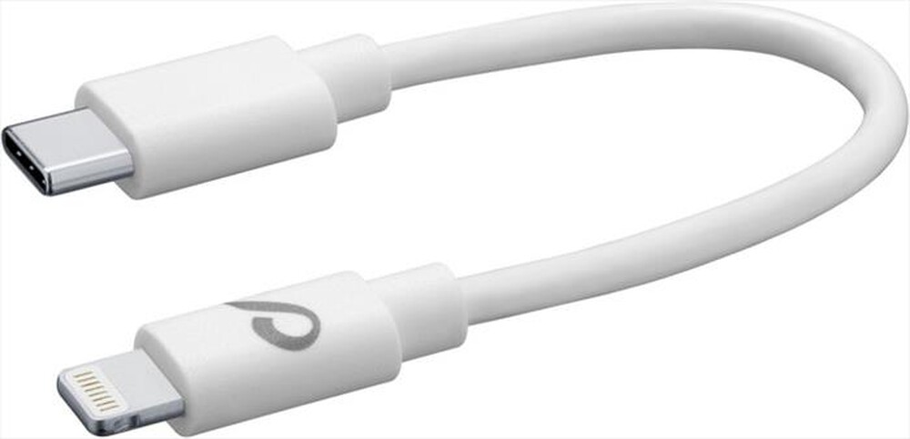 Immagine del prodotto CELLULARLINE - USBDATAC2LMFI15CMW USB Data Cable Portable-USB-C-Bianco