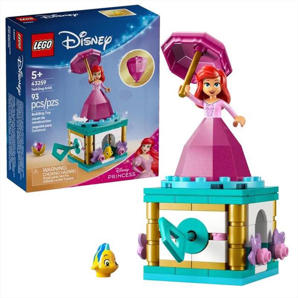 "LEGO - DISNEY Ariel ballerina - 43259-Multicolore"