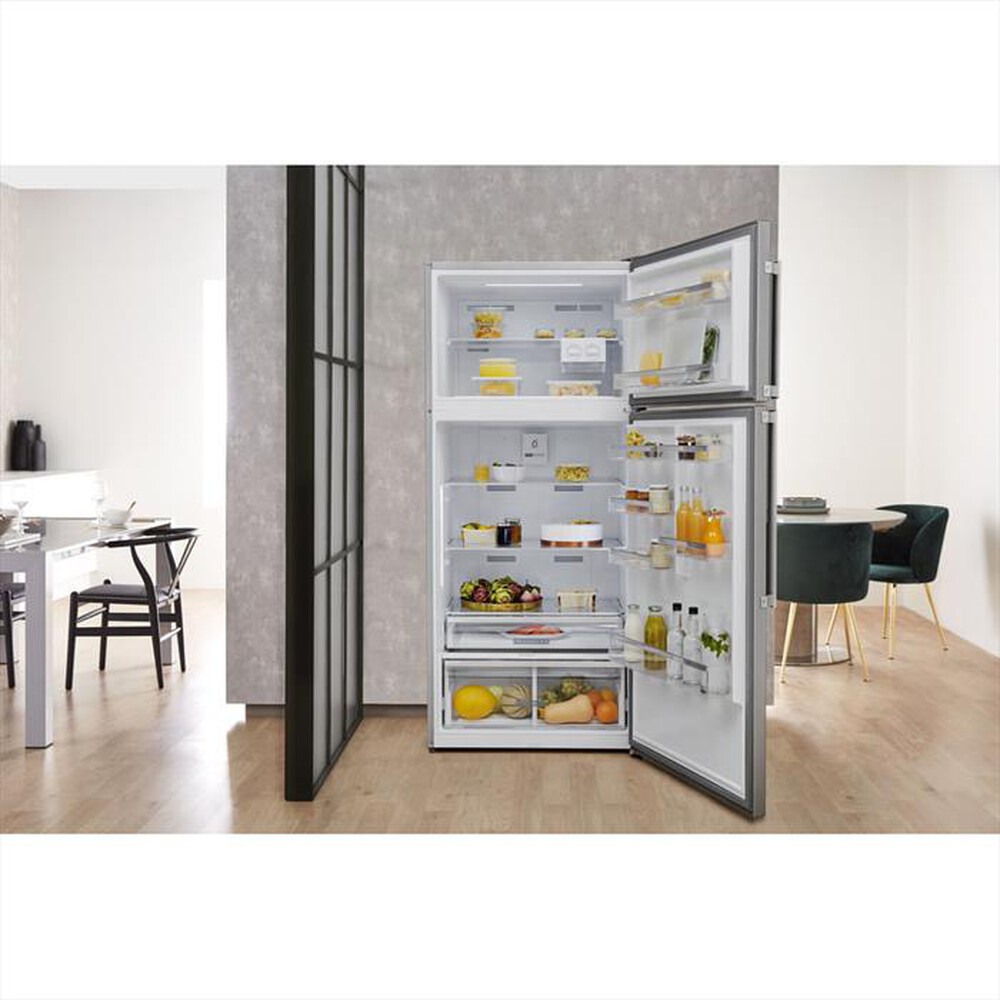 "WHIRLPOOL - Frigorifero 2 porte W84TE 72 X 2 N Classe E 587 lt"
