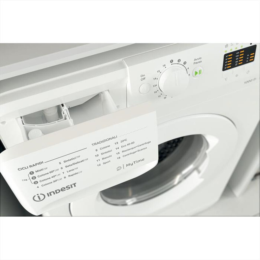 "INDESIT - Lavatrice MTWA 71252 W IT 7 Kg Classe E"