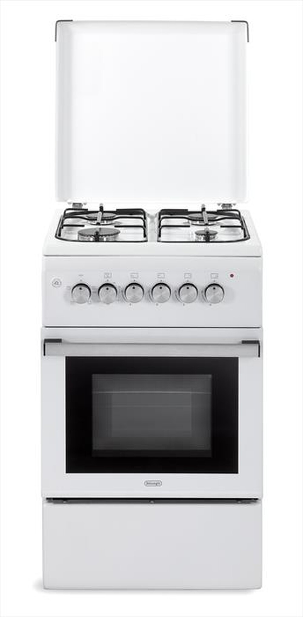 DE LONGHI - Cucina a gas DL554EW2 Classe A-Bianco