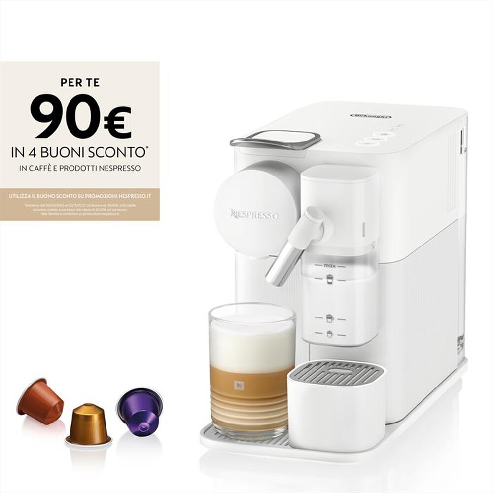 Immagine del prodotto DE LONGHI - NEW LATTISSIMA ONE NESPRESSO EN510.W-Bianco