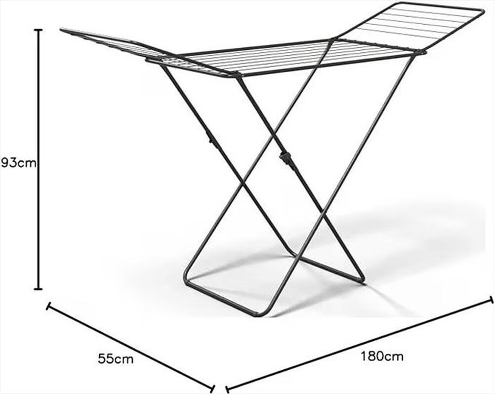 Immagine del prodotto VILEDA - Stendibiancheria GIMI GLORY-Nero