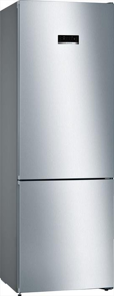 BOSCH - Frigorifero Combinato KGN49XLEA Classe E 203x70 cm-Metal look
