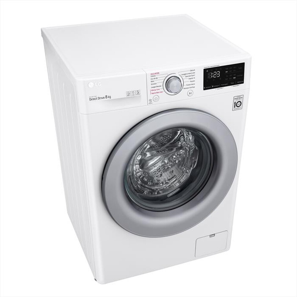 "LG - Lavatrice F2WV3S7S4E 7 Kg Classe D-White"