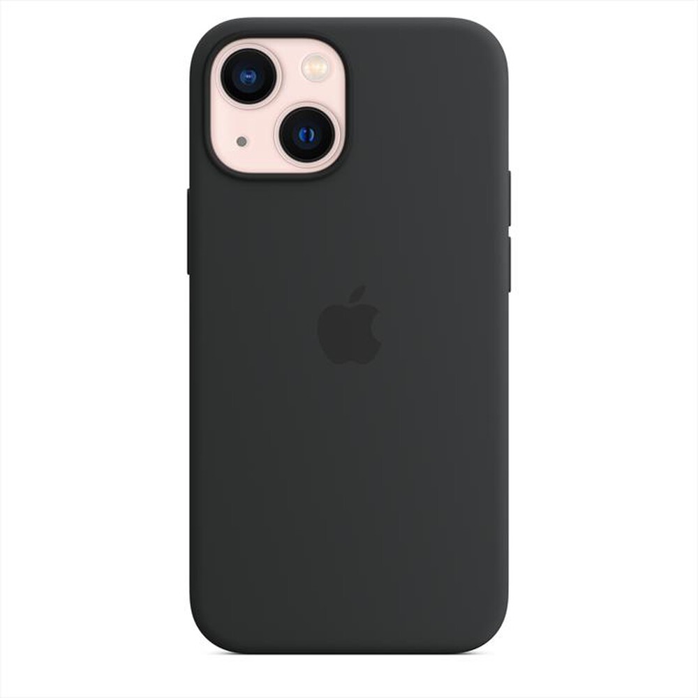 "APPLE - iPhone 13 mini Silicone Case with MagSafe-Midnight"