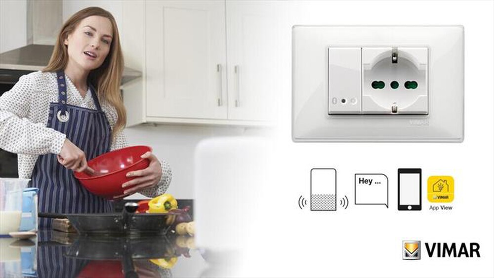 "VIMAR - ATTUATORE CONNESSO IOT 16A-Bianco"