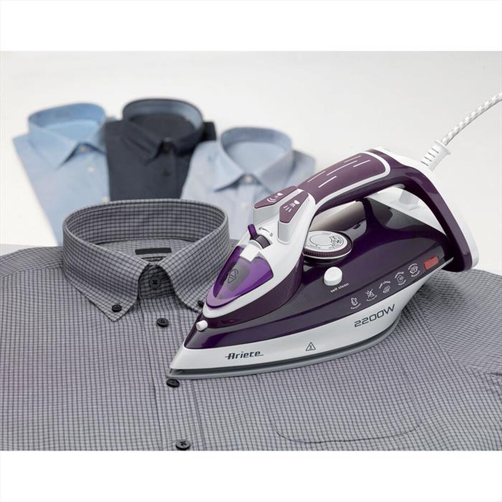 "ARIETE - Steam Iron / 6243-Viola, Bianco"