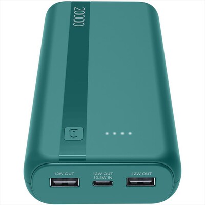 CELLULARLINE - POWER BANK ESSENTIAL 20000 BLU-Blu