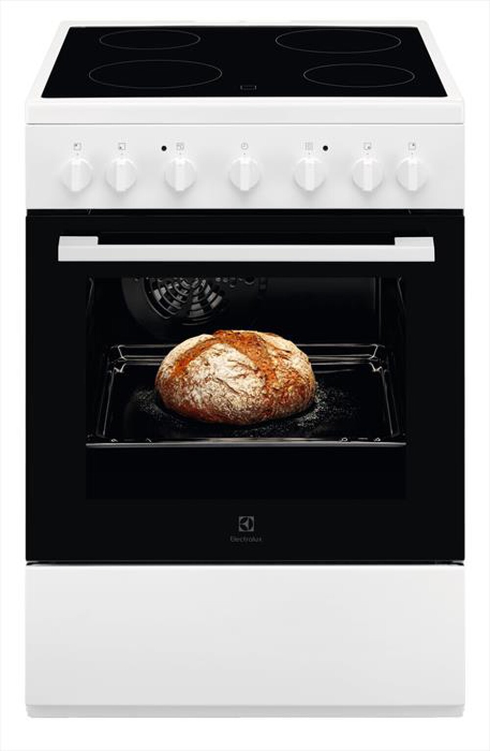 "ELECTROLUX - Cucina elettrica LKR620002W Classe A-Bianco"