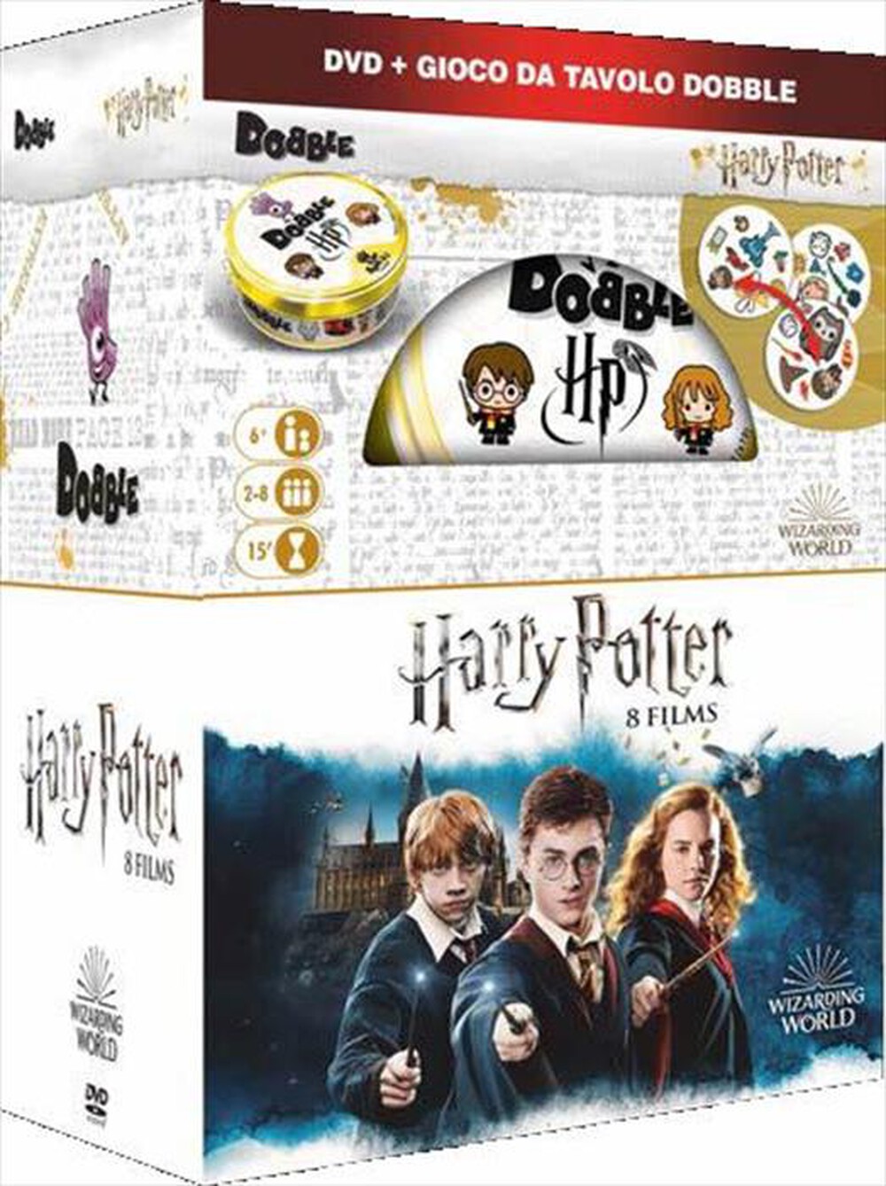 "WARNER HOME VIDEO - Harry Potter - La Collezione Completa (8 Dvd+Gio"