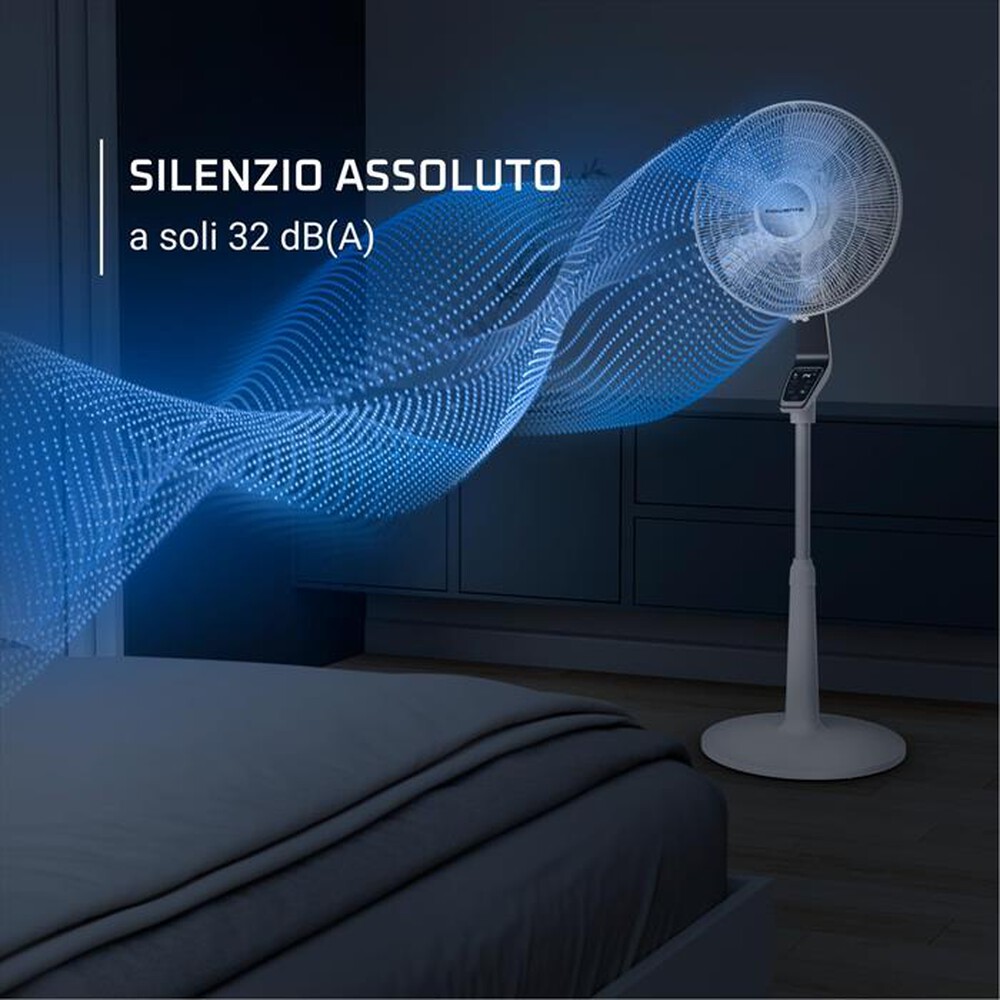 "ROWENTA - Ventilatore a piantana VU5690F0-Bianco"