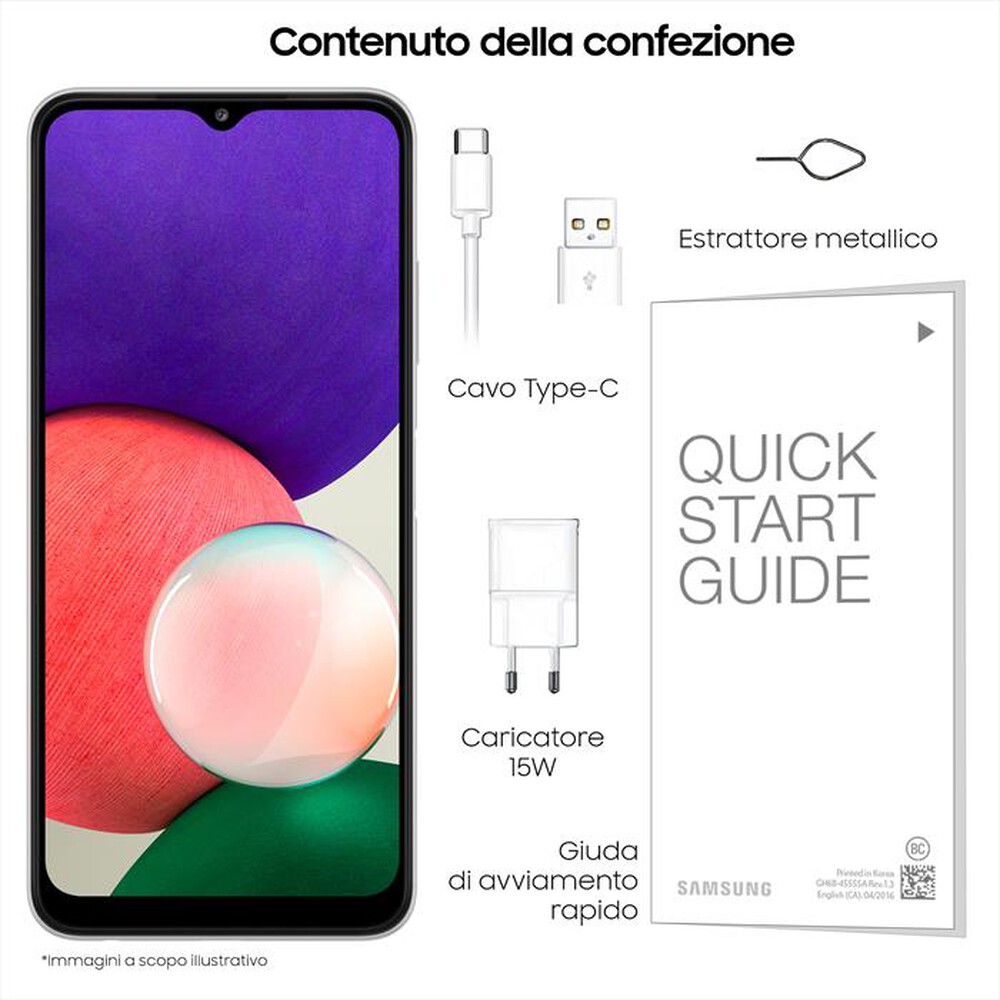 "SAMSUNG - GALAXY A22 5G-White"