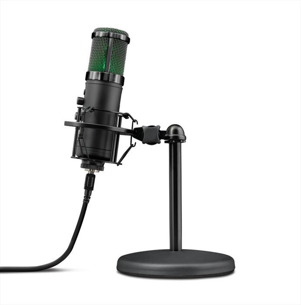 "TRUST - GXT256 EXXO STREAMING MICROPHONE-Black RGB"