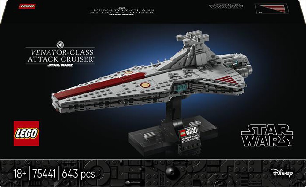 Immagine del prodotto LEGO - STAR WARS Attack Cruiser classe Venator - 75441