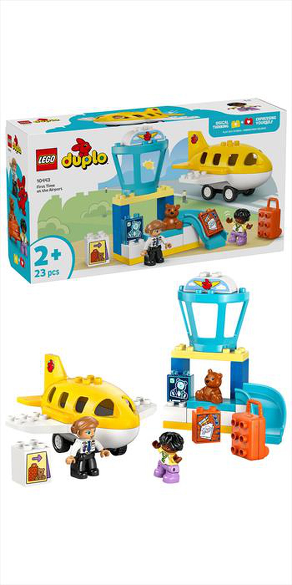 Immagine del prodotto LEGO - DUPLO Town La prima volta in aeroporto 10443