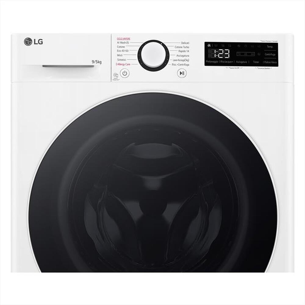 Immagine del prodotto LG - Lavasciuga AI DD D2R5S09TSWW 9/5 Kg Classe E-Bianca
