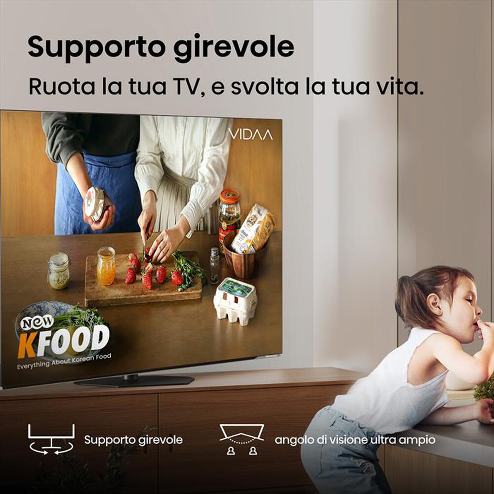 Immagine del prodotto HISENSE - Smart TV OLED 4K 65" 65A85Q-NERO