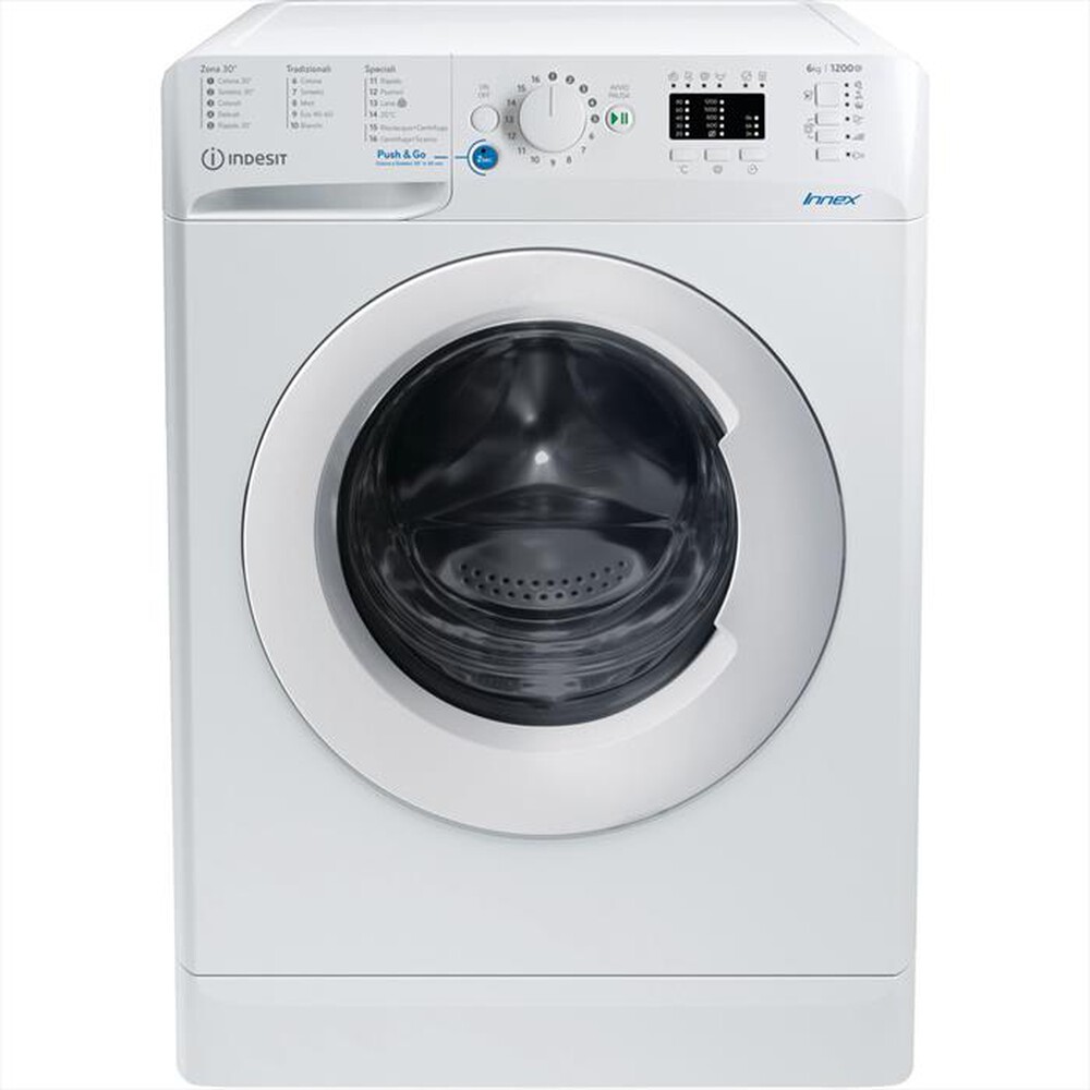 Immagine del prodotto INDESIT - Lavatrice slim BWSA 61251 W IT N 6 Kg Classe F