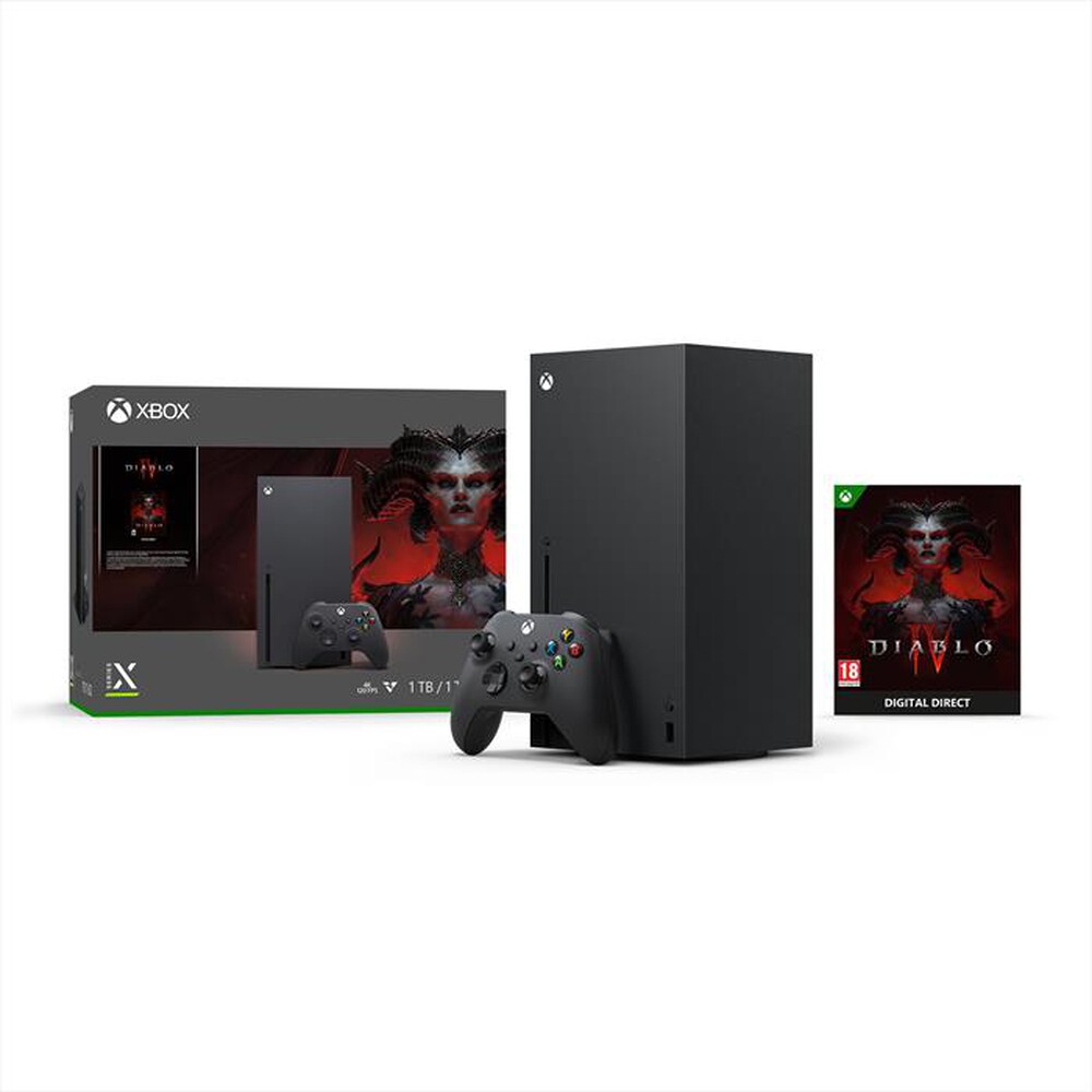 "MICROSOFT - Bundle Xbox Series X – Diablo IV-nera"