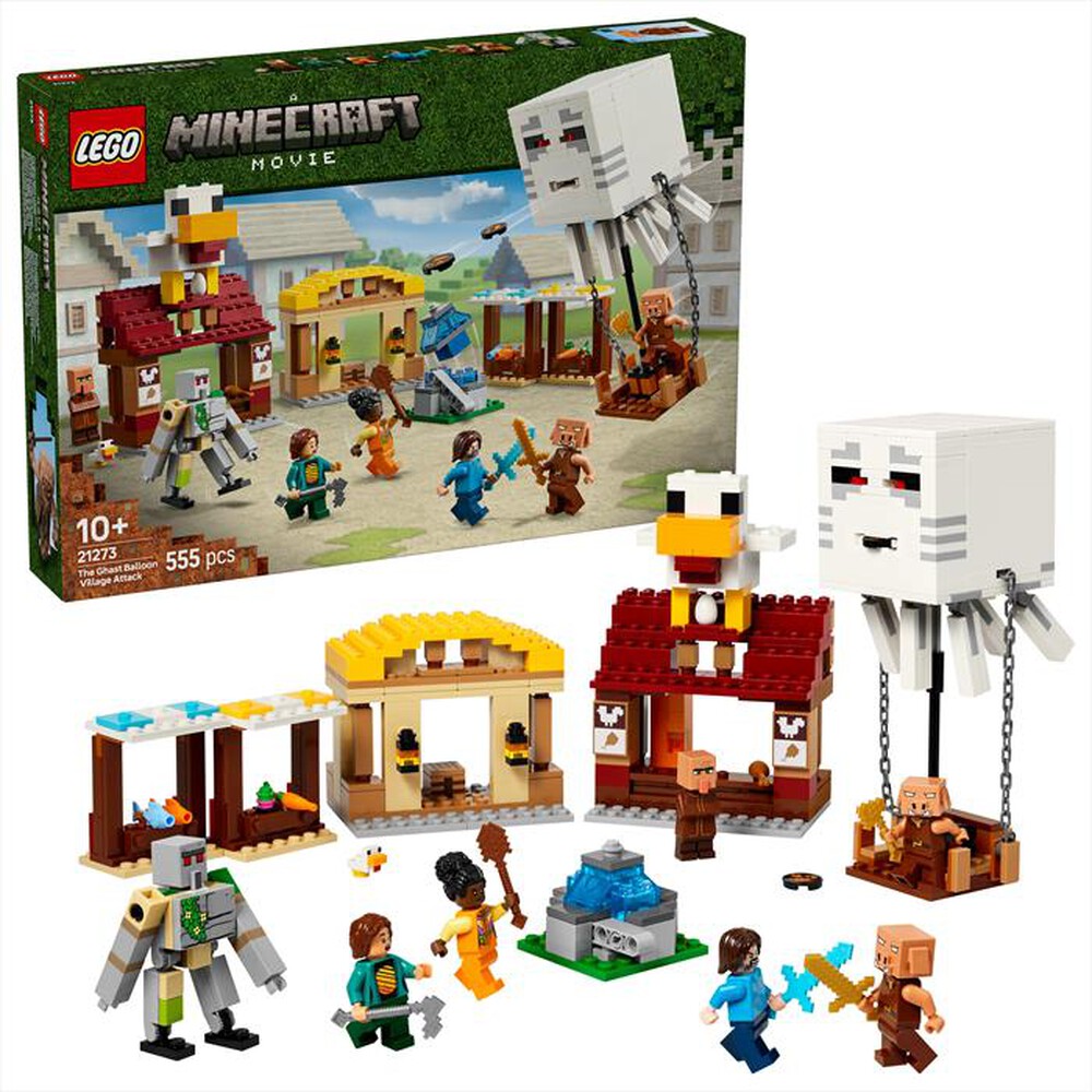 Immagine del prodotto LEGO - MINECRAFT Attacco al villaggio Ghast-pallone 21273
