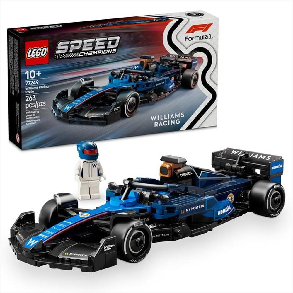 "LEGO - SPEED Auto da corsa F1 Williams Racing FW46-77249-Multicolore"