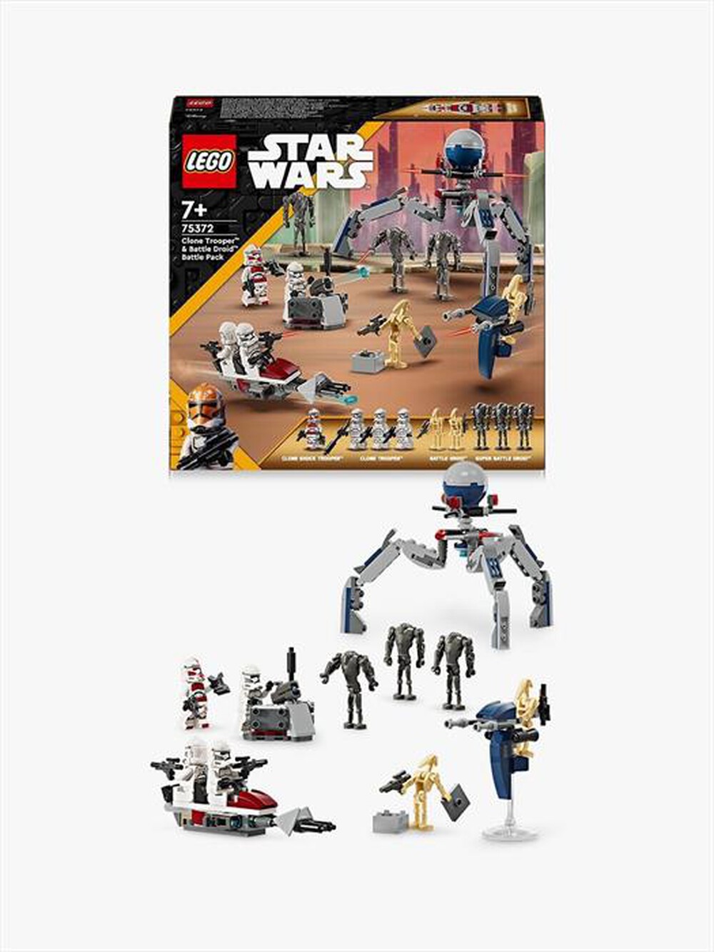 Immagine del prodotto LEGO - STAR WARS Clone Trooper e Battle Droid 75372