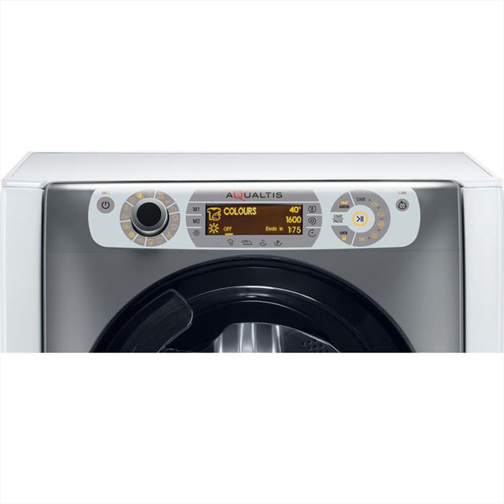 "HOTPOINT ARISTON - Lavasciuga AQUALTIS AQD1072D 697 EU/A N 10/7 Kg E-Bianco"