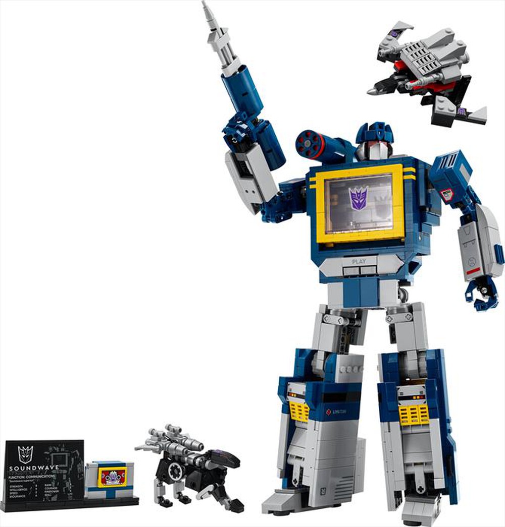 Immagine del prodotto LEGO - ICONS Transformers: Soundwave 10358