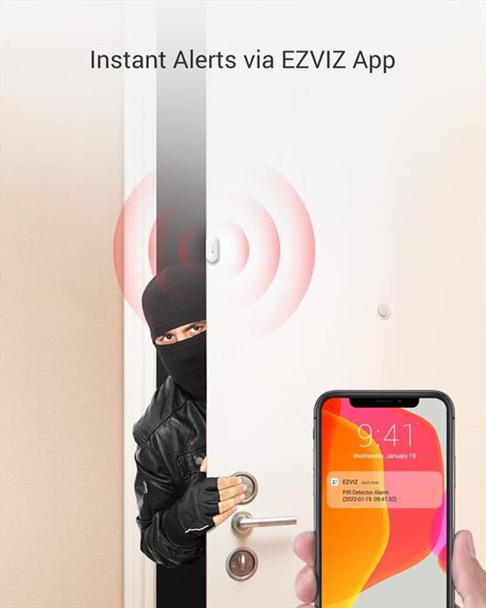 Immagine del prodotto EZVIZ - SENSORE T2C-white