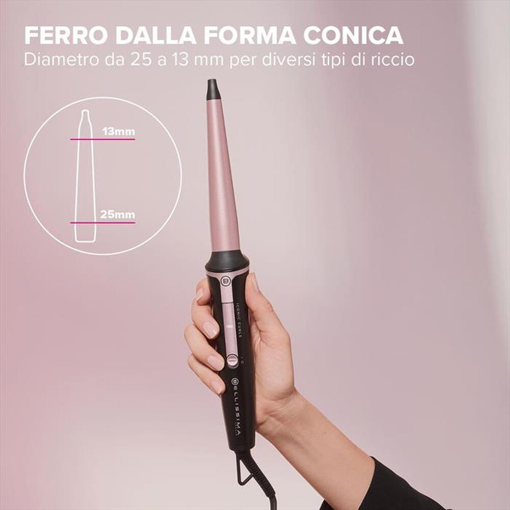 "BELLISSIMA IMETEC - FERRO ARRICCIACAPELLI ICONIC CURLS"