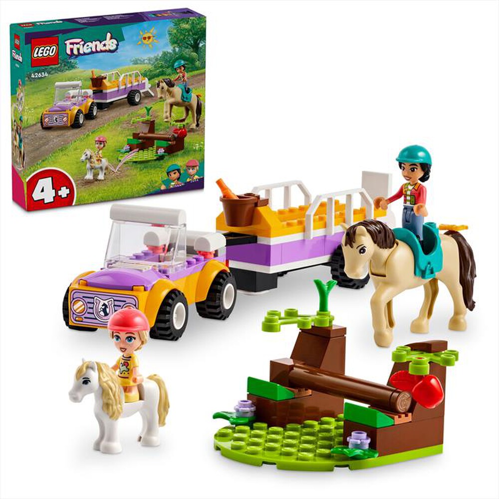 Immagine del prodotto LEGO - FRIENDS Rimorchio con cavallo e pony 42634