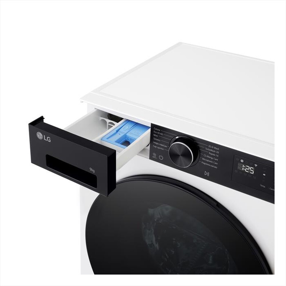 Immagine del prodotto LG - Lavatrice AI DD F4NX5009THB 9kg 1400g Classe A-40%-Bianco