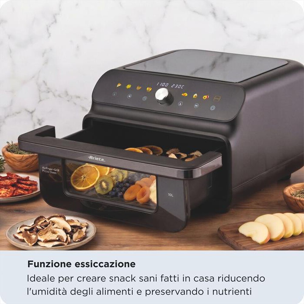 Immagine del prodotto ARIETE - 4649 FRIGGITRICE AD ARIA E FORNO PIZZA-Nero