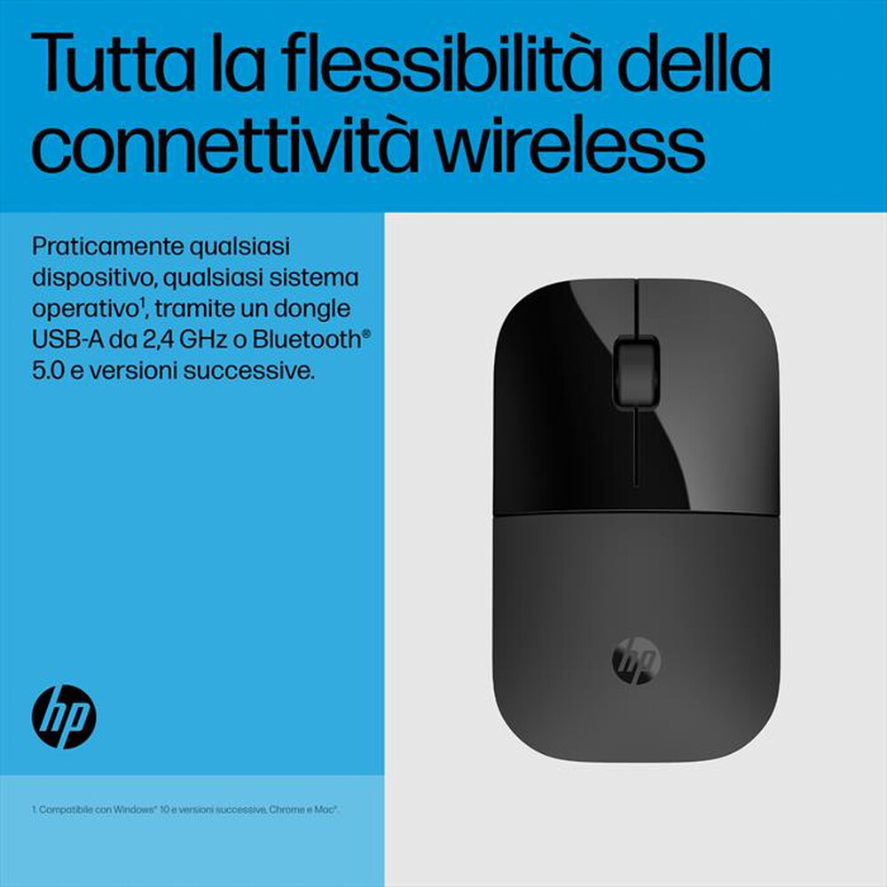 "HP - Z3700 DUAL MOUSE-Nero"