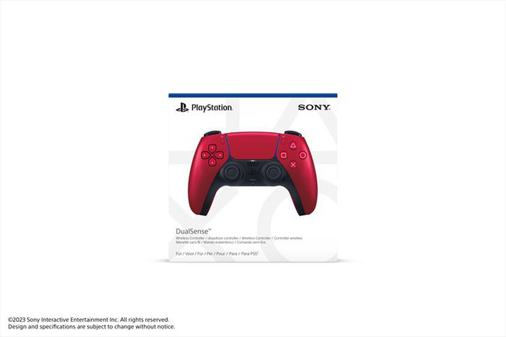 Immagine del prodotto SONY COMPUTER - CONTROLLER WIRELESS DUALSENSE-VOLCANIC RED