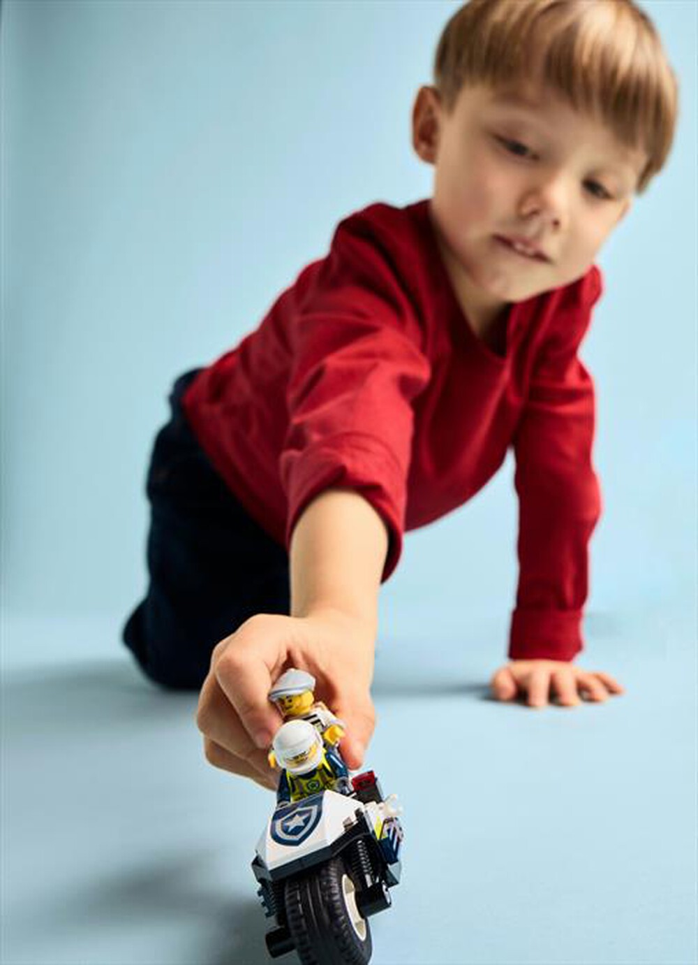 "LEGO - CITY Inseguimento della moto della Polizia - 60455"