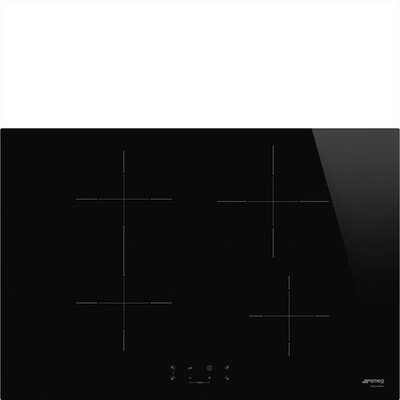 SMEG - Piano cottura induzione SI1B2742D 75 cm-Nero