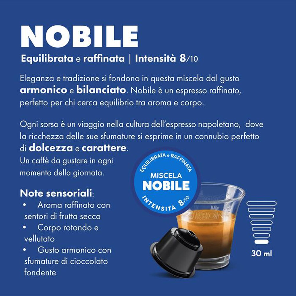 Immagine del prodotto CAFFE BORBONE - DOLCE GUSTO NOBILE 80+10PZ