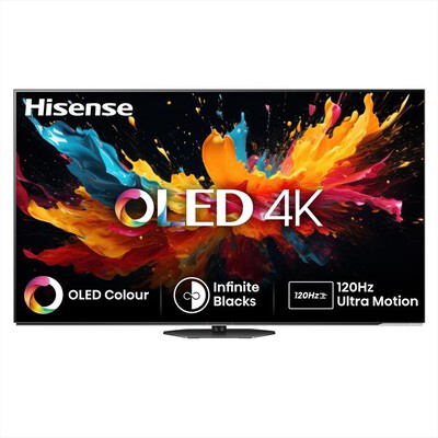 HISENSE - Smart TV OLED 65" 4K Ultra HD 65A86N 120Hz-NERO