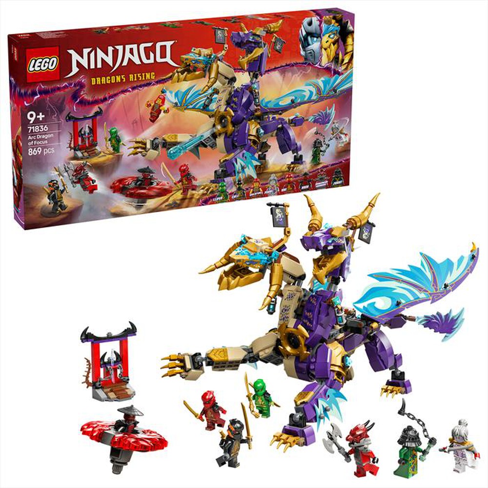 "LEGO - NINJAGO Arco Dragone della Concentrazione - 71836"