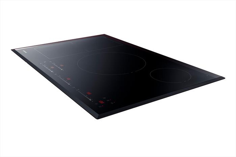 "SAMSUNG - Piano cottura induzione NZ84F7NC6AB/ET 80 cm-Vetro Ceramica Nero"