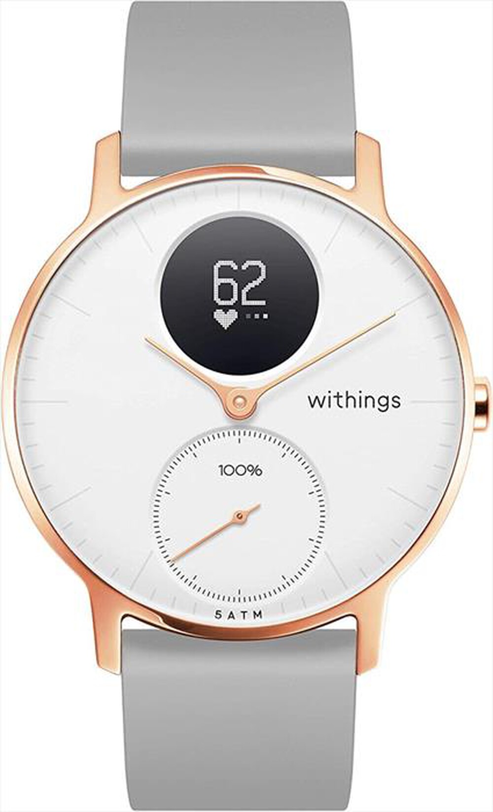"WITHINGS - Smart Watch SCANWATCH 38mm-ROSE GOLD"