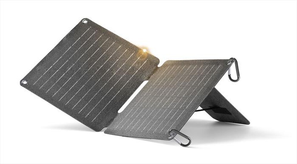 Immagine del prodotto CELLULARLINE - Caricabatterie portatile SOLAR ACHSOLAR2USB10WD-Nero